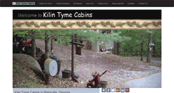 Desktop Screenshot of kilin-tyme-cabins.com
